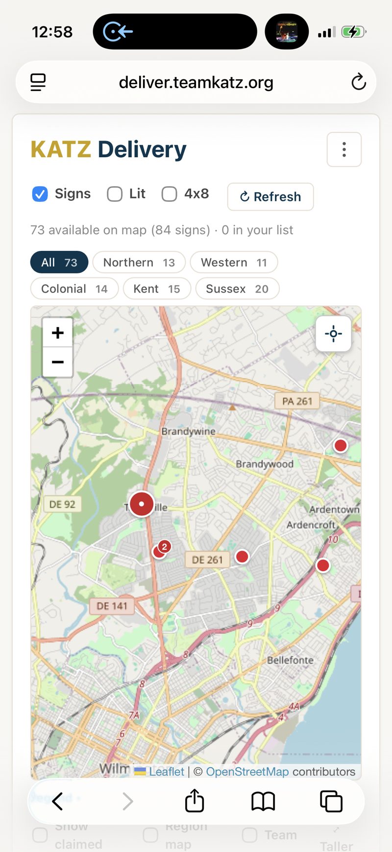 Find stops near you